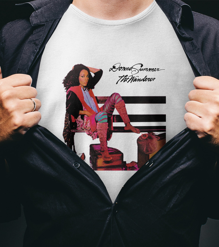 Donna Summer The Wanderer Album Cover T-Shirt