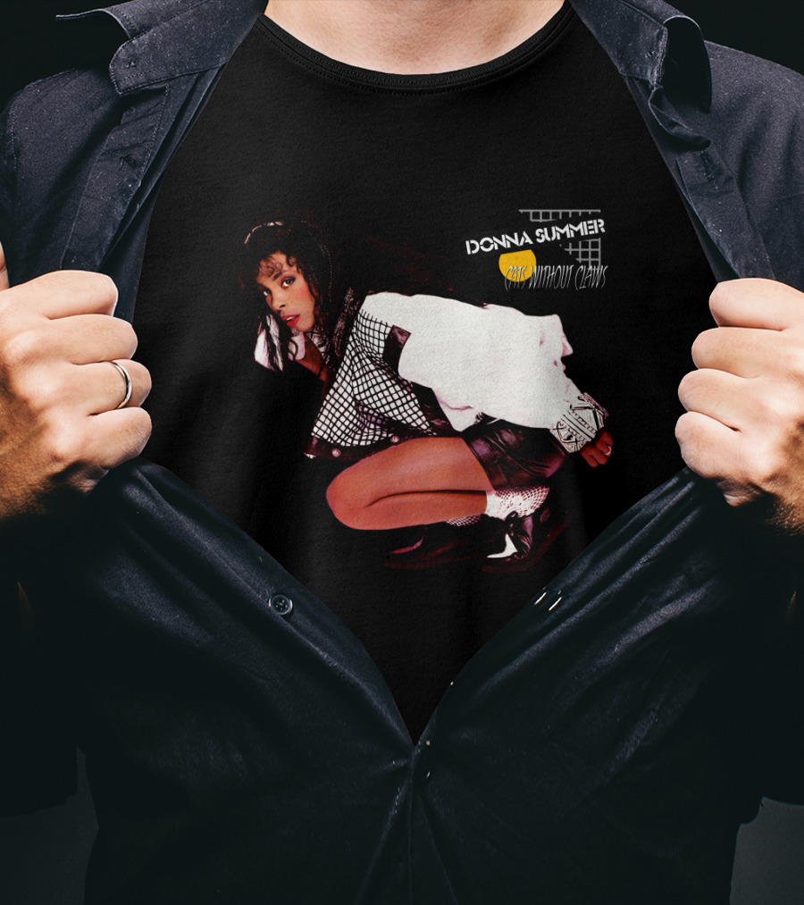 Donna Summer Cats Without Claws DNSM 17 Iconic Album Cover T-Shirt