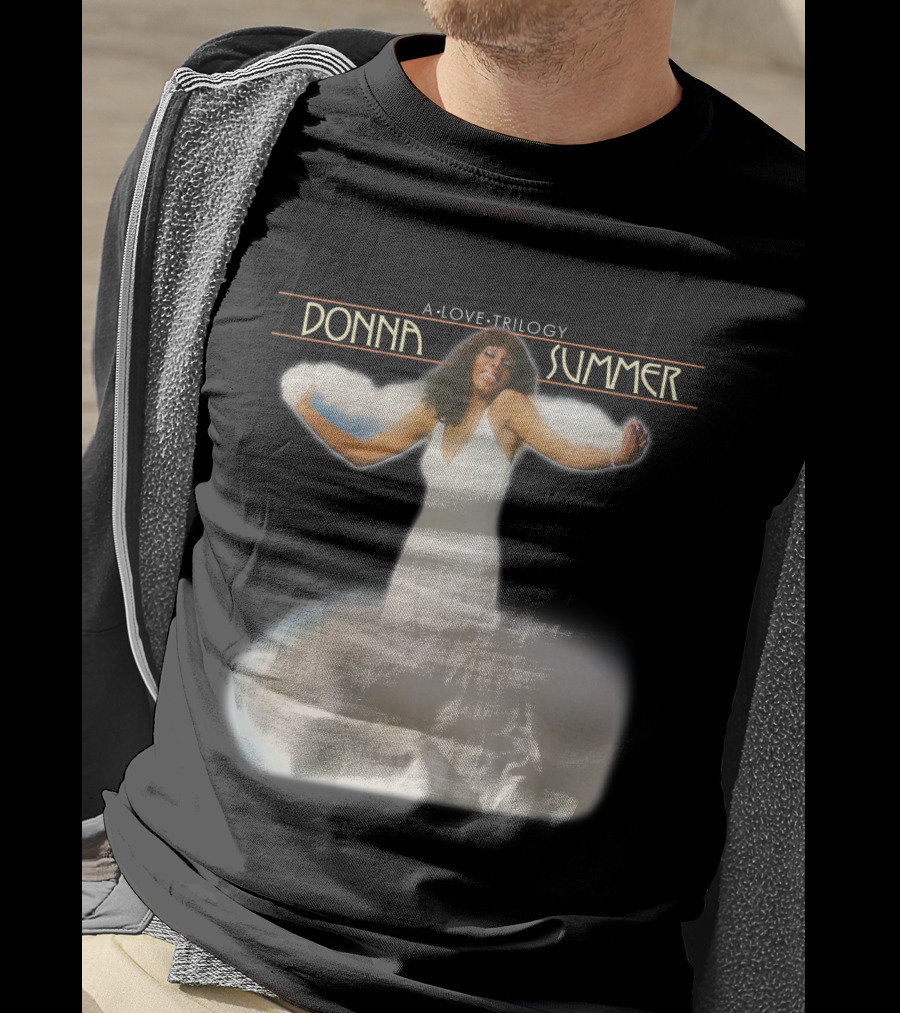 Donna Summer A Love Trilogy Black T-Shirt