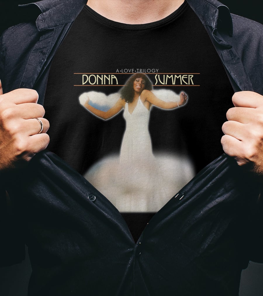 Donna Summer A Love Trilogy Black T-Shirt