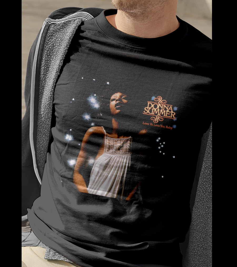 Donna Summer Love To Love You Baby Album Cover T-Shirt