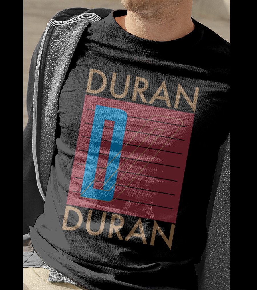 Duran Duran Iconic Logo Design Vintage Style T-Shirt