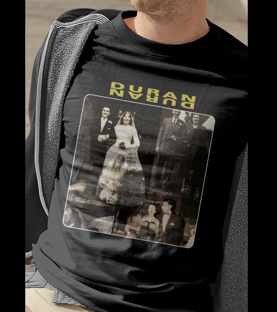 Duran Duran Wedding Album Collage Vintage Photography T-Shirt