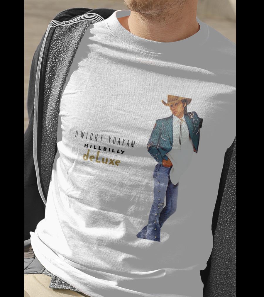 DWIGHT YOAKAM Hillbilly DeLuxe Cowboy T-Shirt