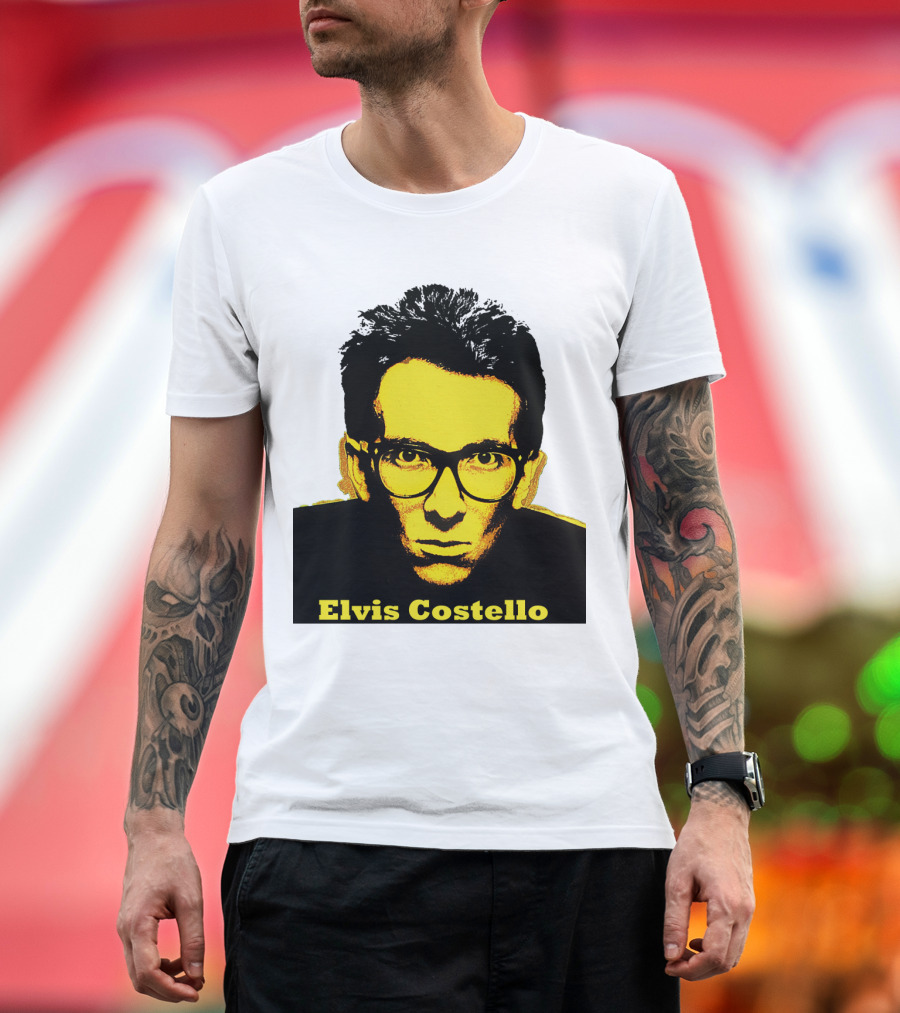 Elvis Costello Evctl 02 Portrait T-Shirt