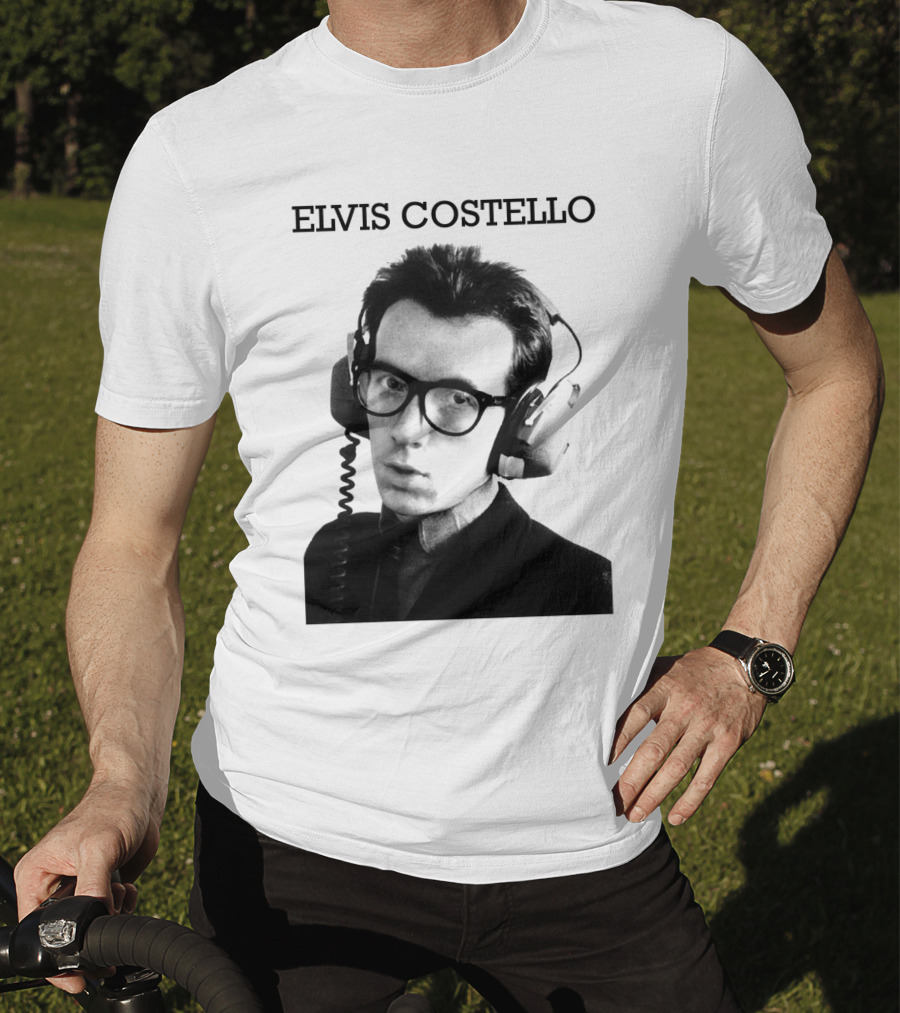 Elvis Costello EVCTL 16 Stereophonic Headphones T-Shirt