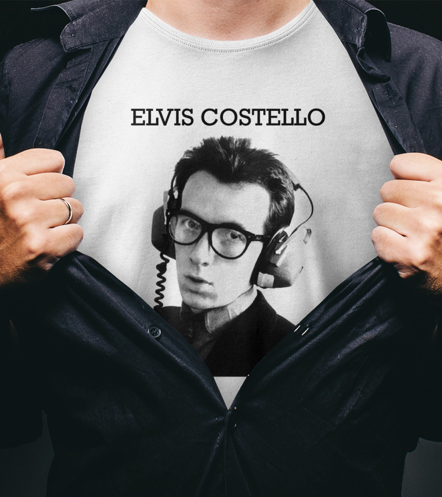 Elvis Costello EVCTL 16 Stereophonic Headphones T-Shirt