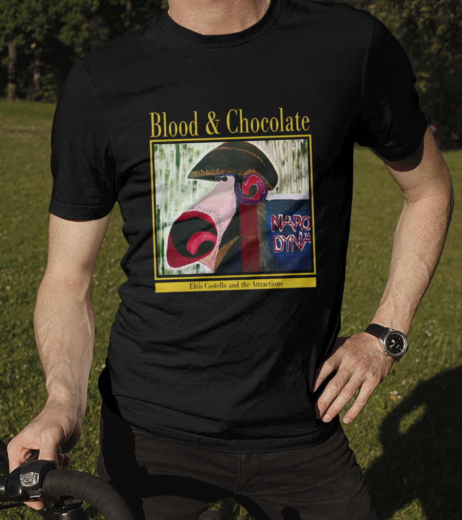 Blood And Chocolate Elvis Costello And The Attractions Napo Dyno T-Shirt