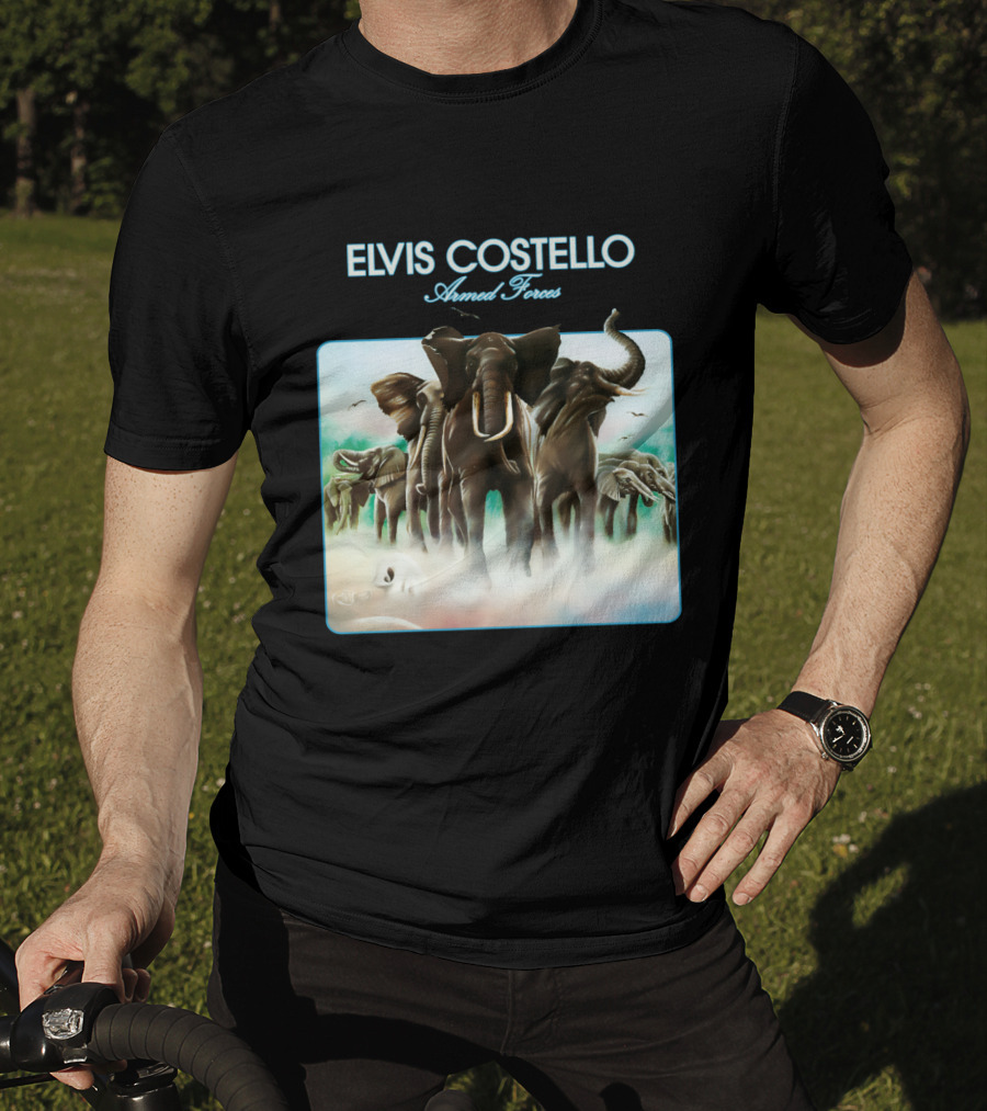 Elvis Costello Armed Forces Elephant T-Shirt