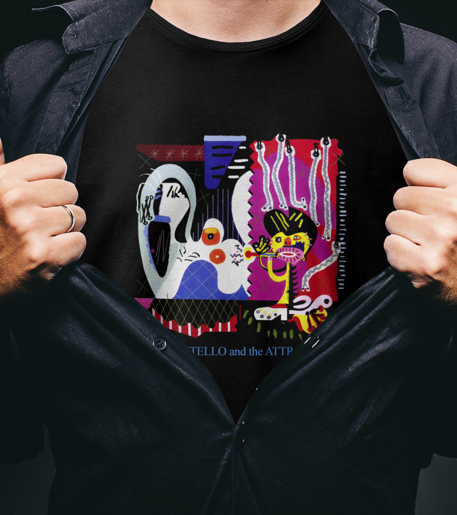 ELVIS COSTELLO And The ATTRACTIONS Imperial Bedroom Album Cover T-Shirt