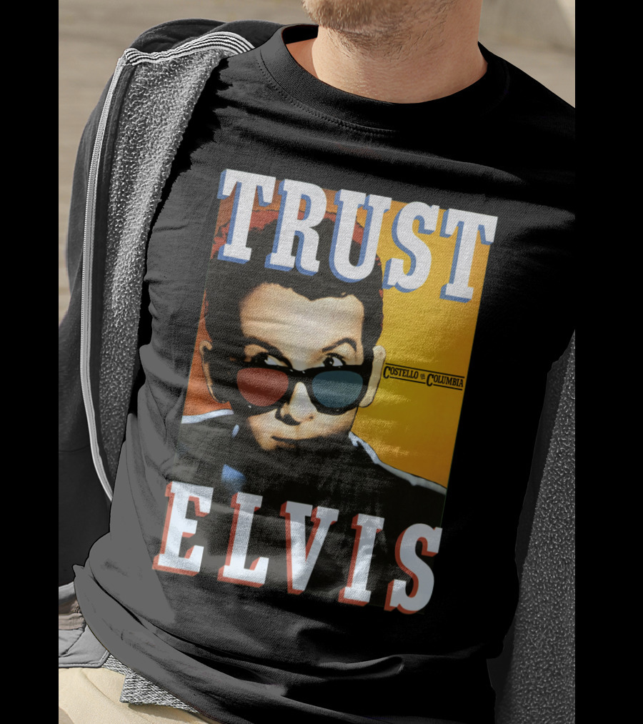 Trust Elvis Costello Columbia 35 T-Shirt