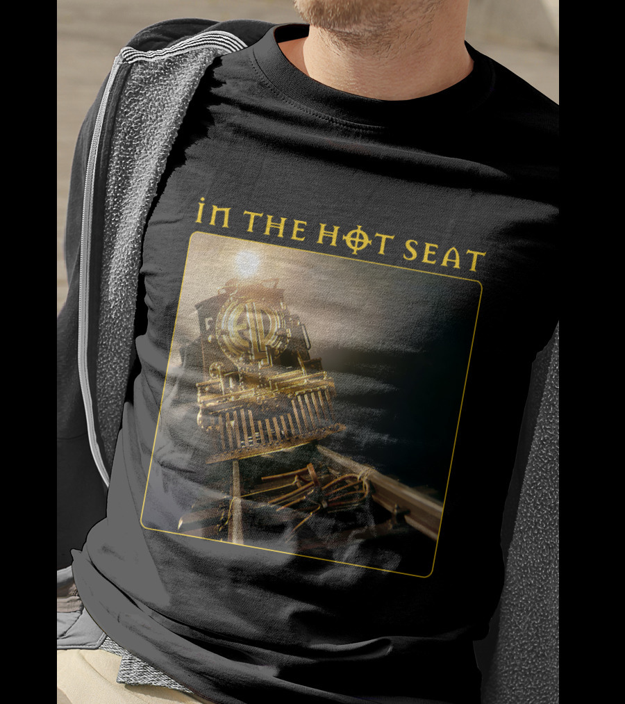 ELP 06 In The Hot Seat Train Emblem T-Shirt