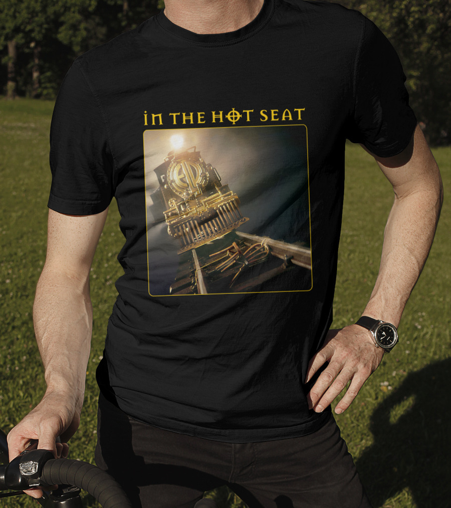 ELP 06 In The Hot Seat Train Emblem T-Shirt