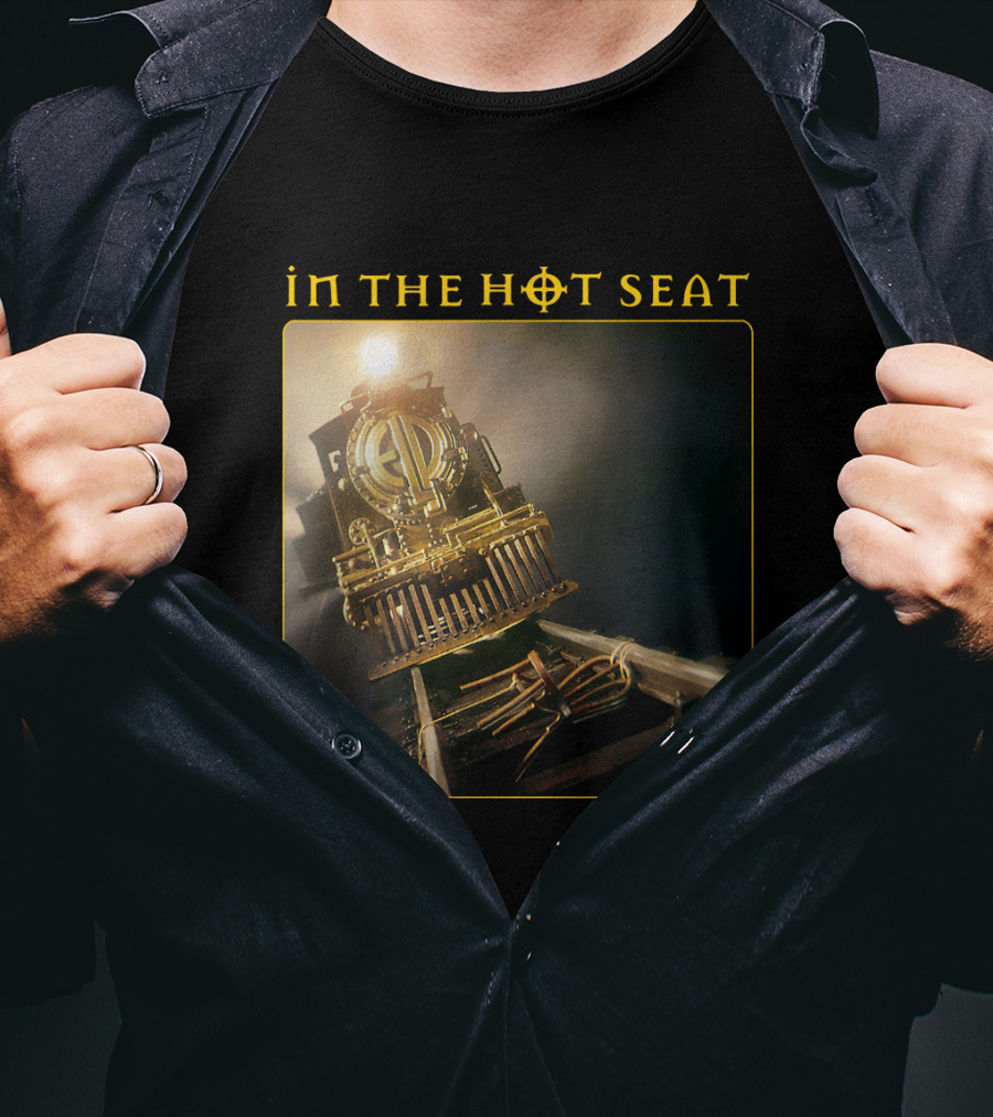 ELP 06 In The Hot Seat Train Emblem T-Shirt