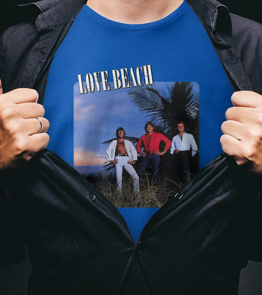 ELP Love Beach Album Cover Photography Scene T-Shirt