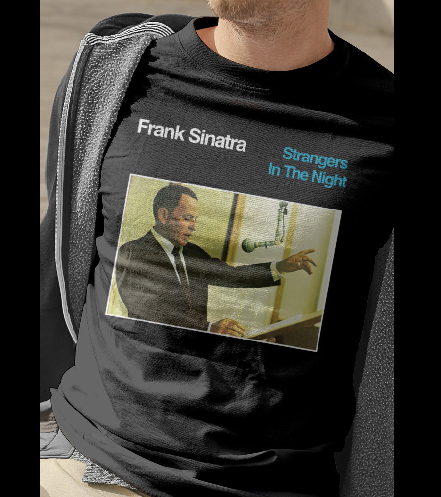 Frank Sinatra Strangers In The Night Classic Album Cover T-Shirt