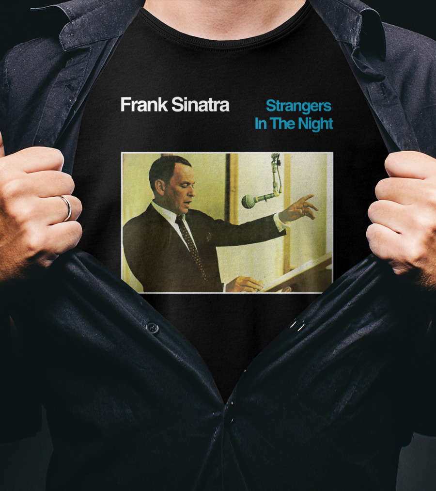 Frank Sinatra Strangers In The Night Classic Album Cover T-Shirt