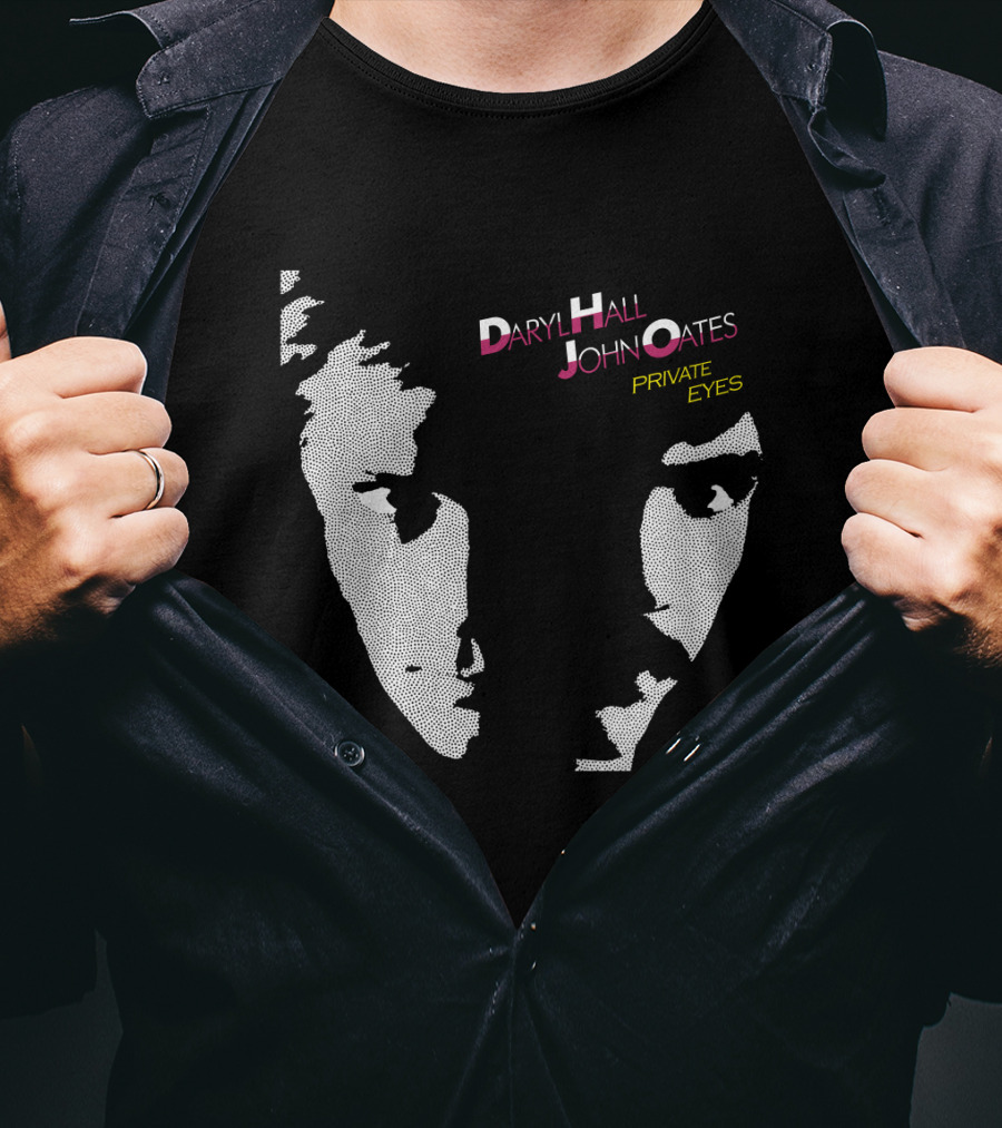 Daryl Hall John Oates Private Eyes 07 T-Shirt