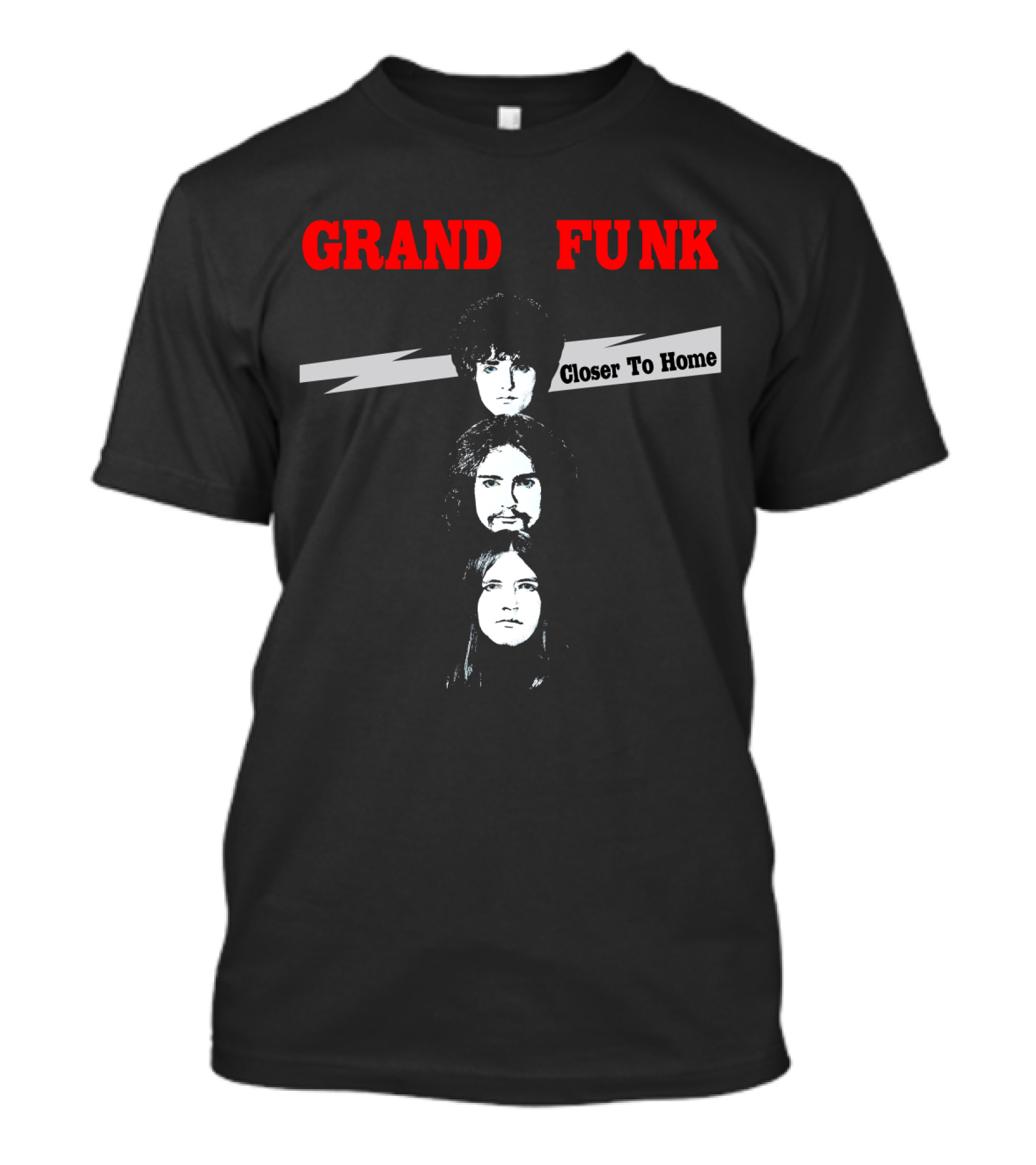 Grand Funk Closer To Home Album Art GFR 07 T-Shirt