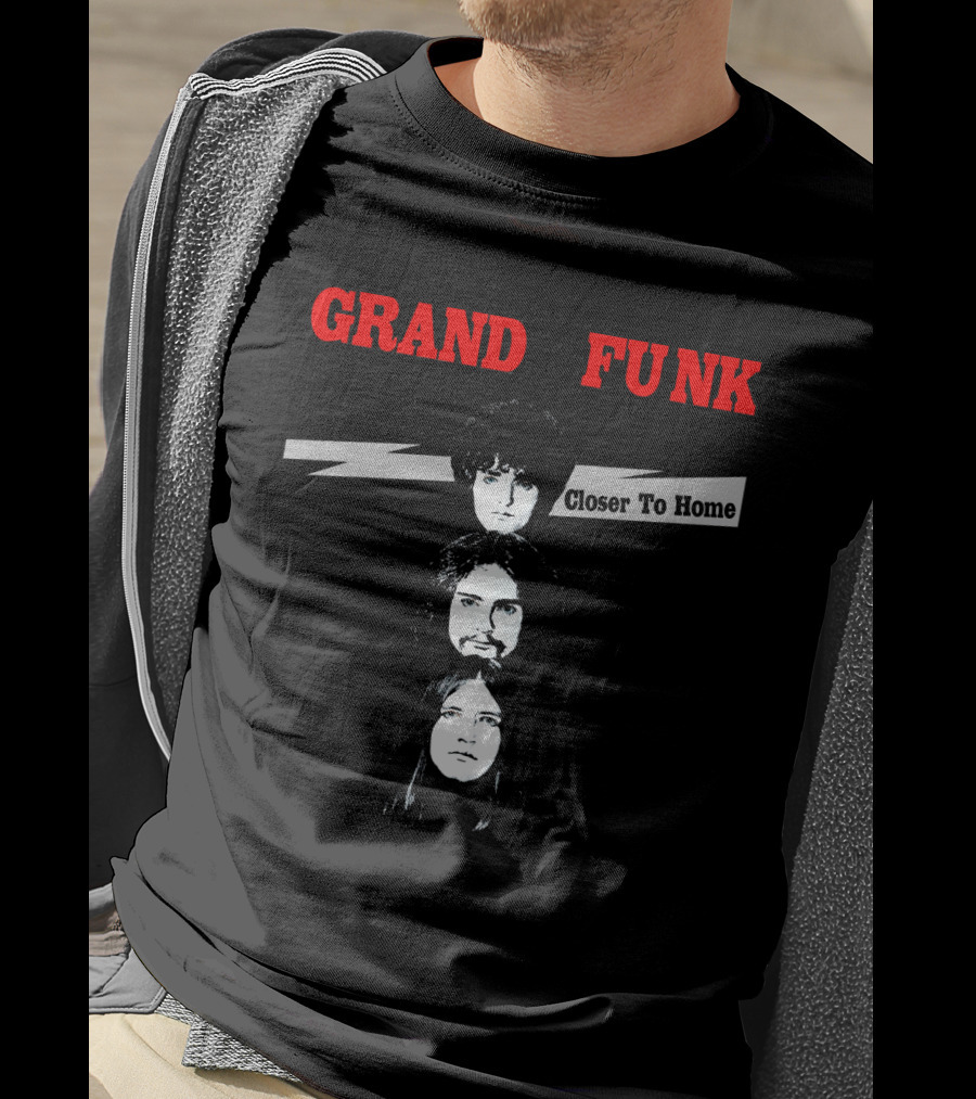 Grand Funk Closer To Home Album Art GFR 07 T-Shirt