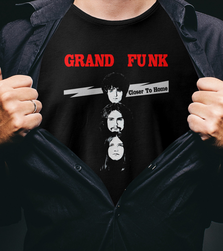 Grand Funk Closer To Home Album Art GFR 07 T-Shirt