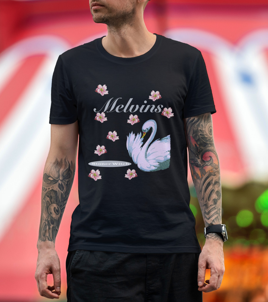 Melvins Stoner Witch Blossom Swan T-Shirt