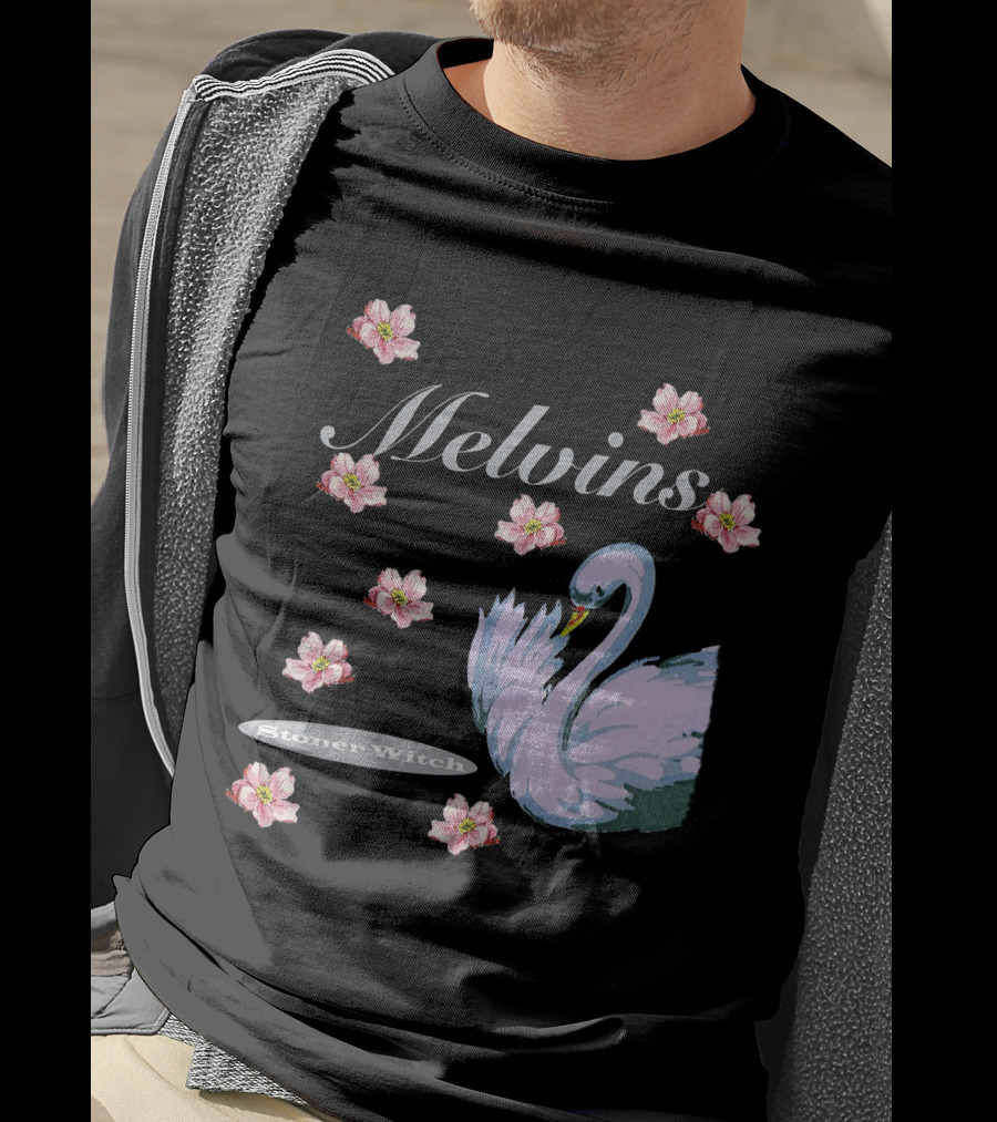 Melvins Stoner Witch Blossom Swan T-Shirt