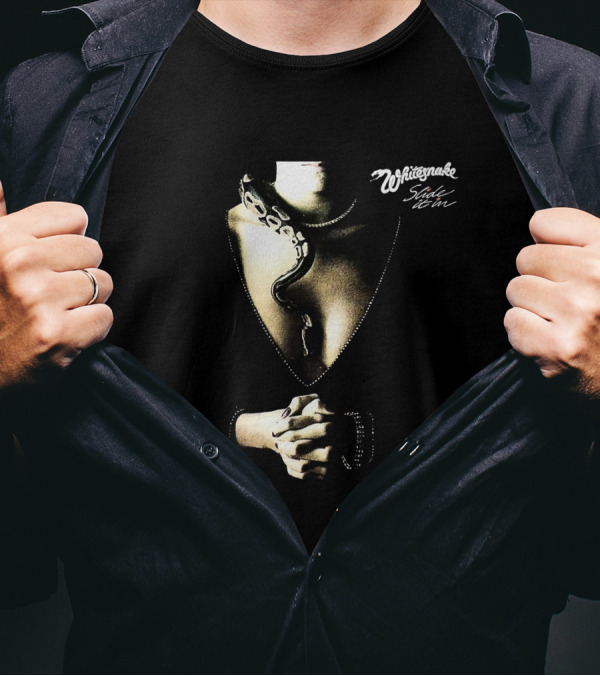 Whitesnake Slide It In Album Cover Art WSN 09 T-Shirt