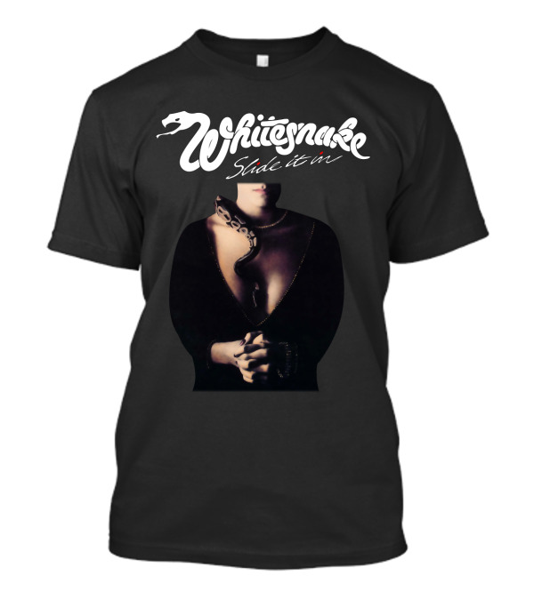 Whitesnake Slide It In 1984 Album Cover Snake T-Shirt