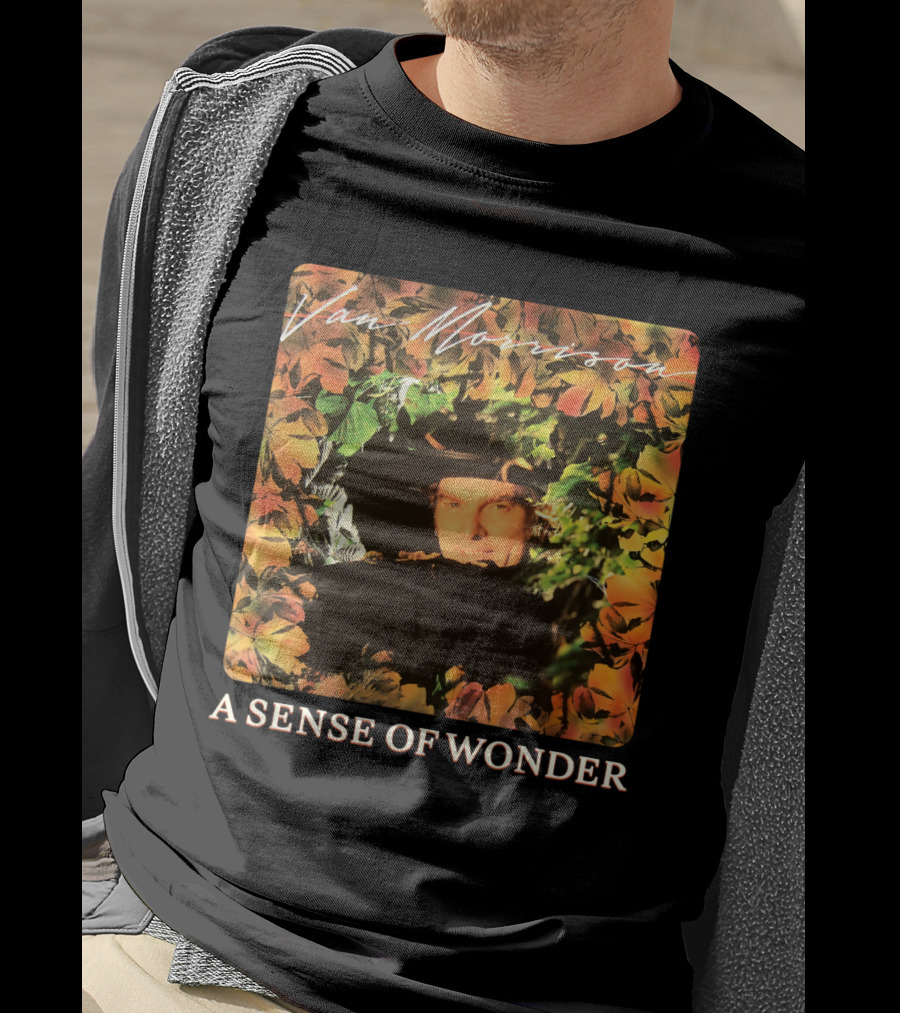 Van Morrison A Sense Of Wonder Autumn Leaves T-Shirt