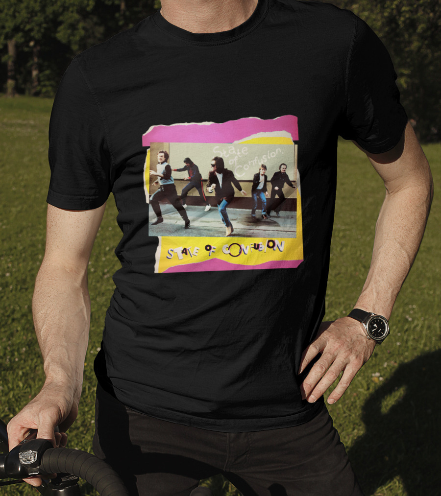 State Of Confusion TKK 21 Running Band Image T-Shirt