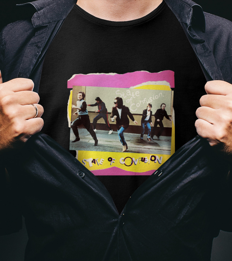 State Of Confusion TKK 21 Running Band Image T-Shirt