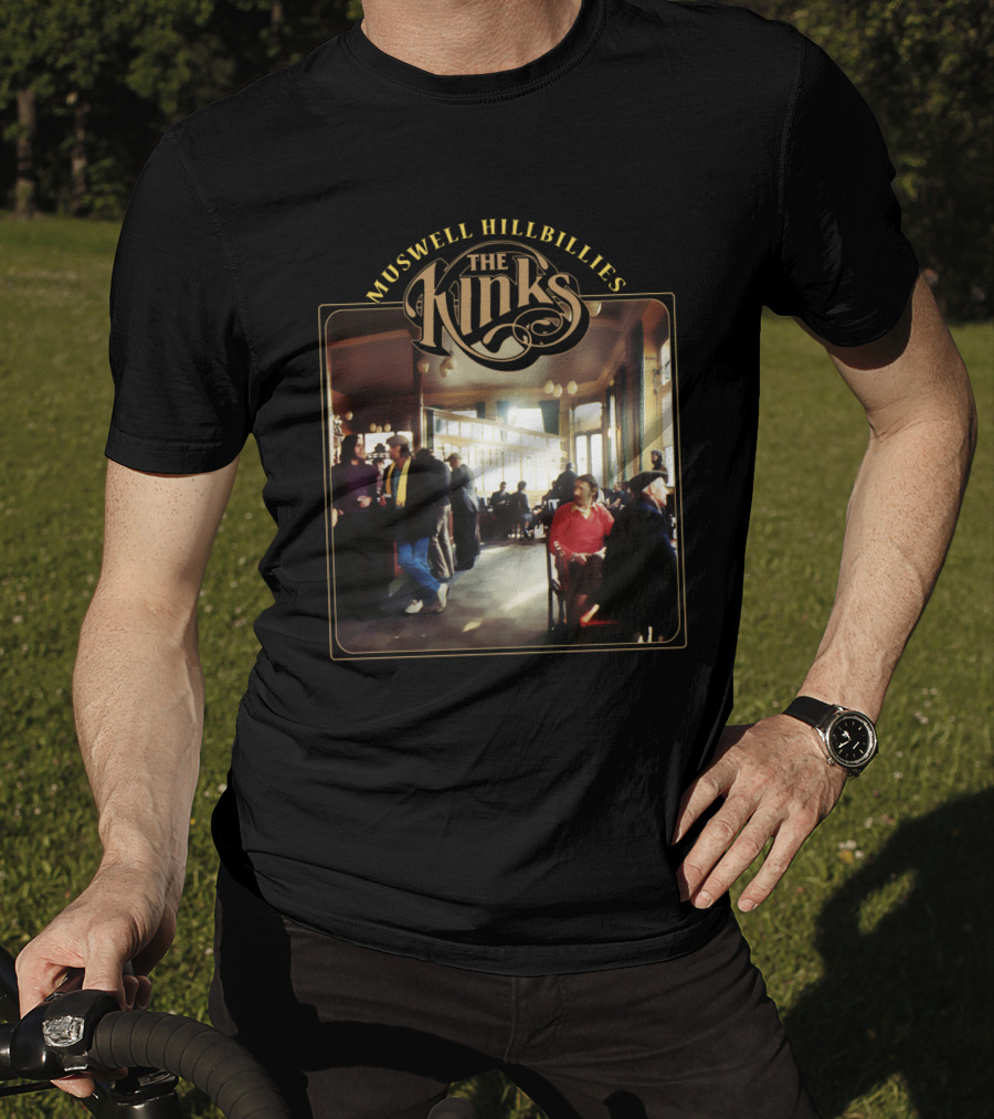 The Kinks Muswell Hillbillies Vintage Album Cover T-Shirt