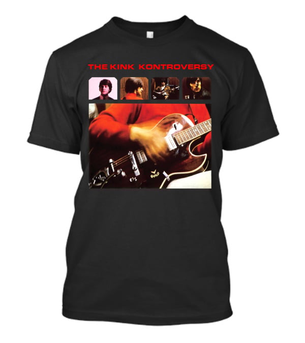 The Kink Kontroversy Album Cover Guitar Photography T-Shirt