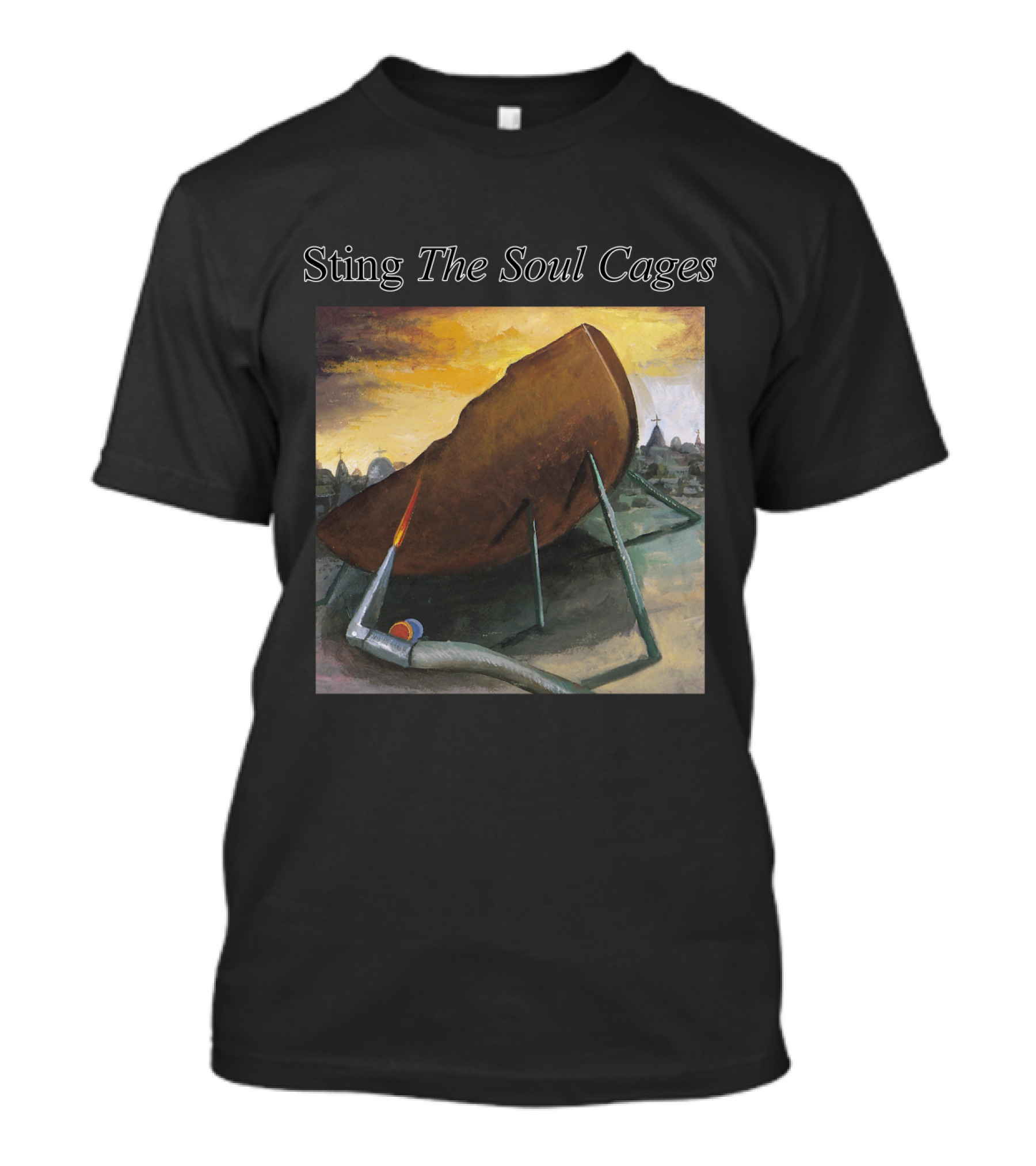 Sting The Soul Cages Album Artwork Painting T-Shirt