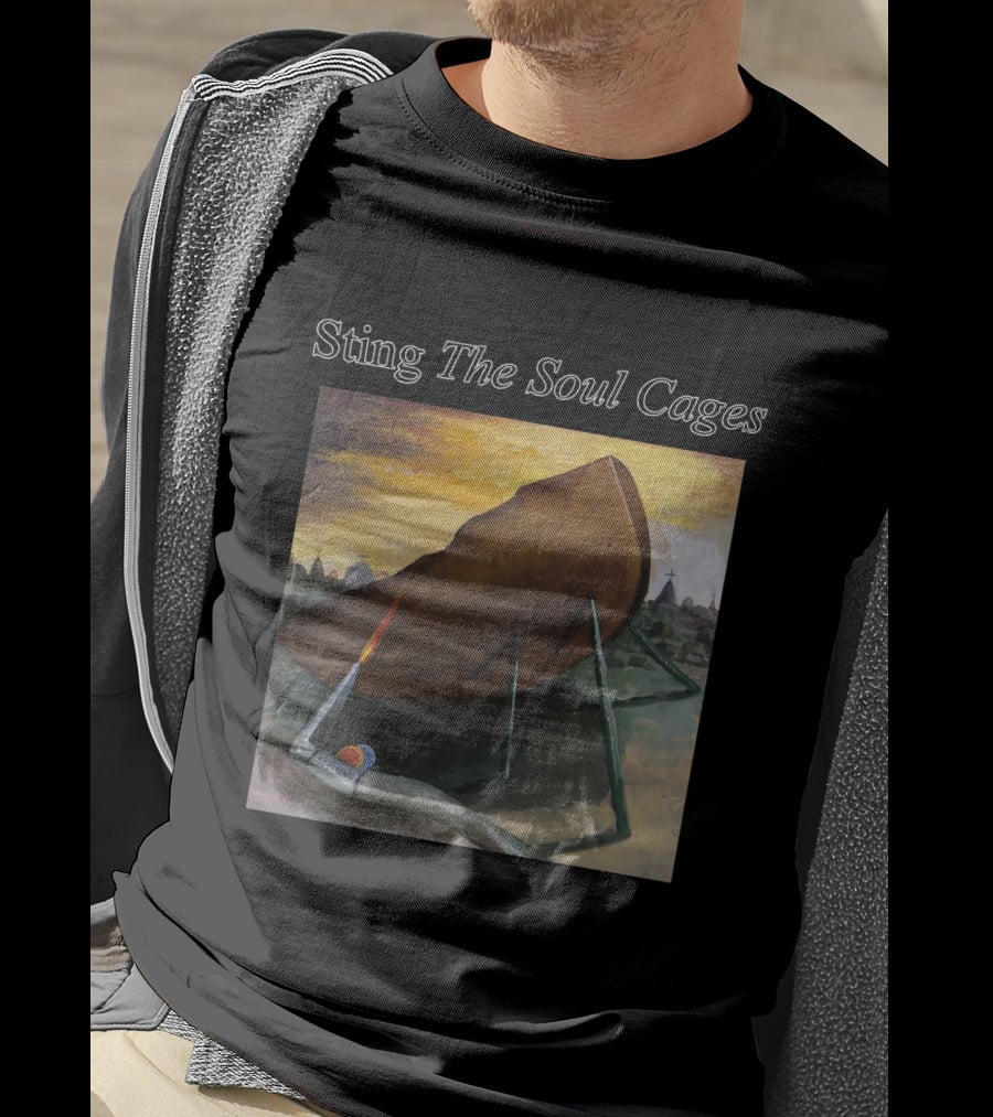 Sting The Soul Cages Album Artwork Painting T-Shirt
