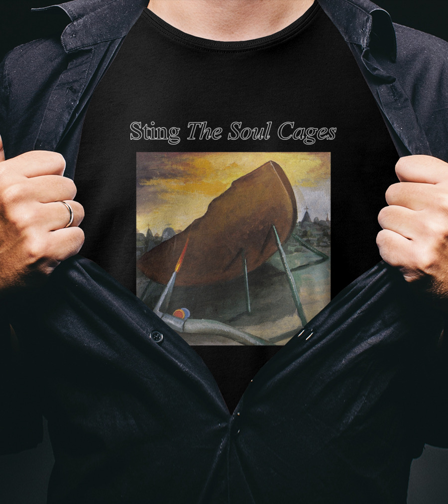 Sting The Soul Cages Album Artwork Painting T-Shirt
