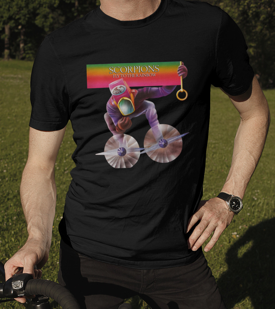 Scorpions Fly To The Rainbow Album Cover Artwork Scp T-Shirt