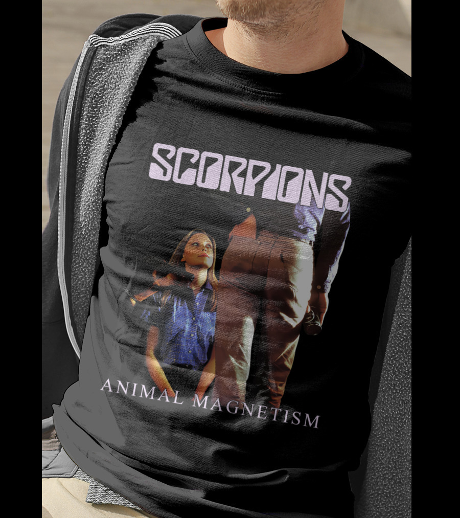Scorpions Animal Magnetism Album Cover T-Shirt