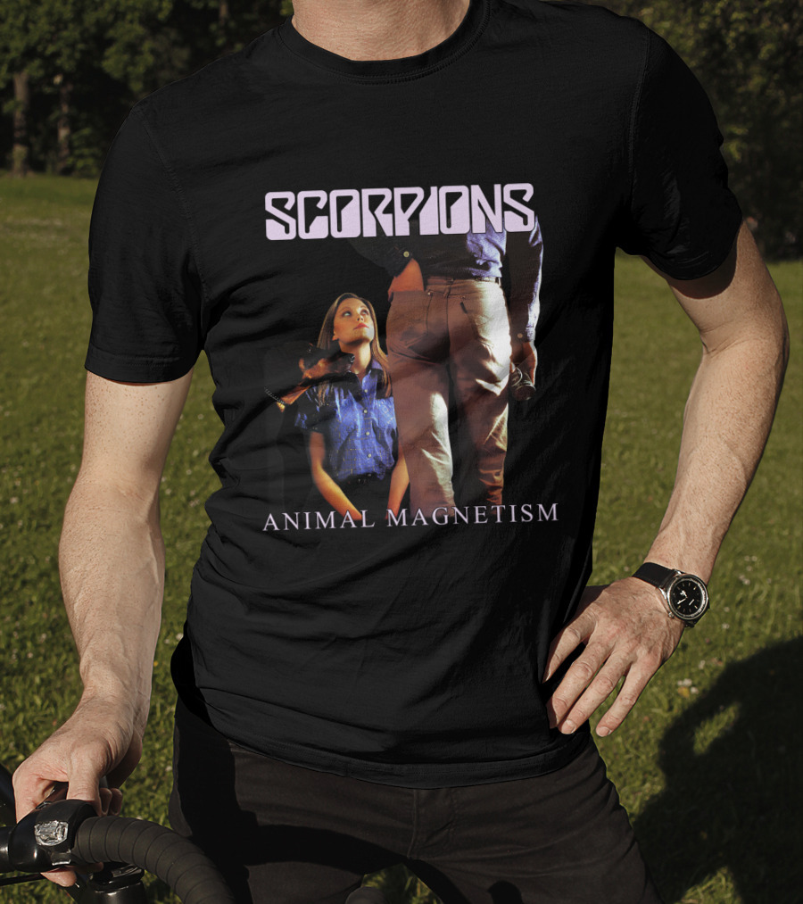 Scorpions Animal Magnetism Album Cover T-Shirt