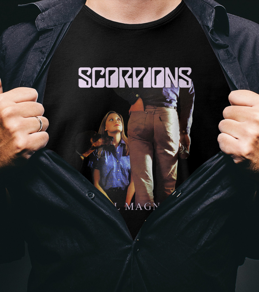 Scorpions Animal Magnetism Album Cover T-Shirt