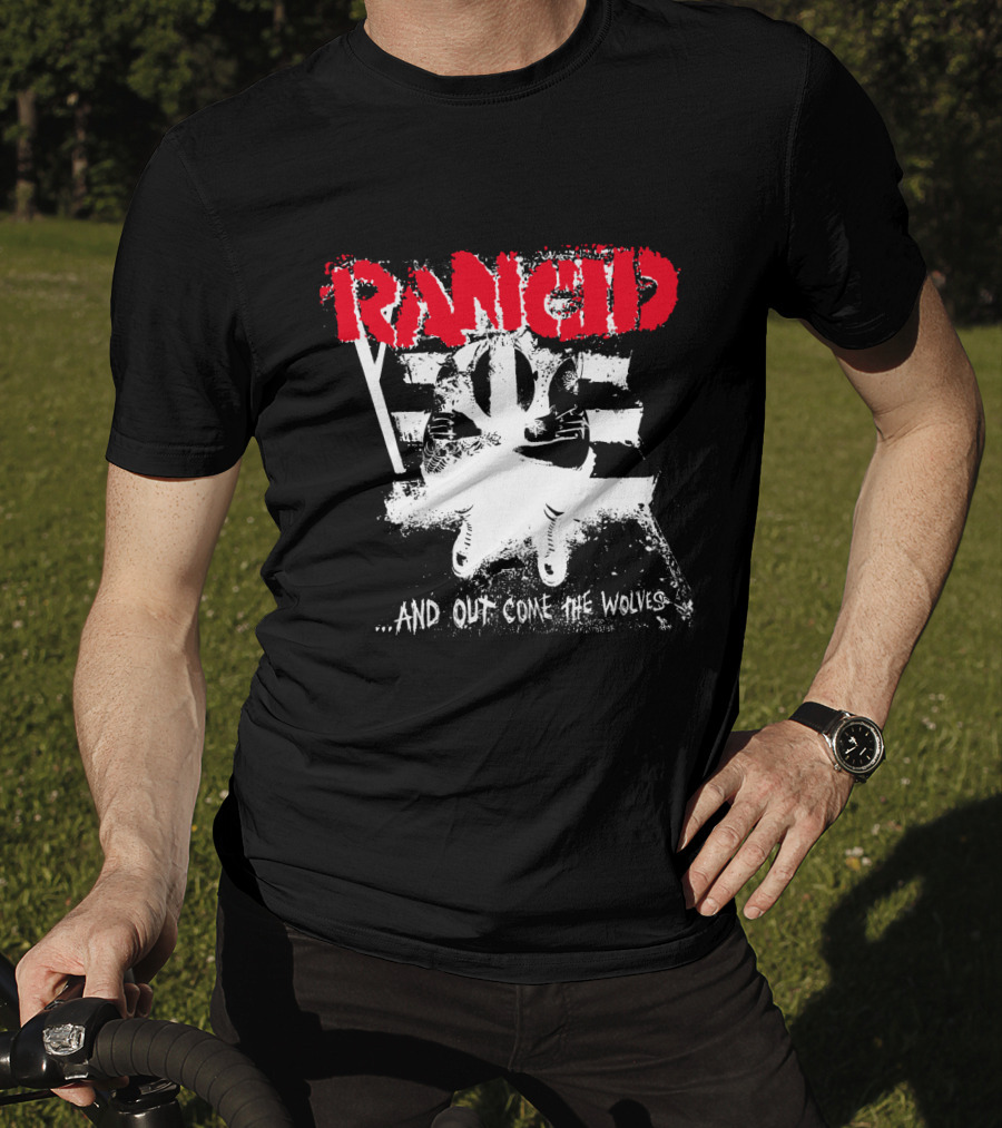 Rancid .And Out Come The Wolves Album Cover T-Shirt