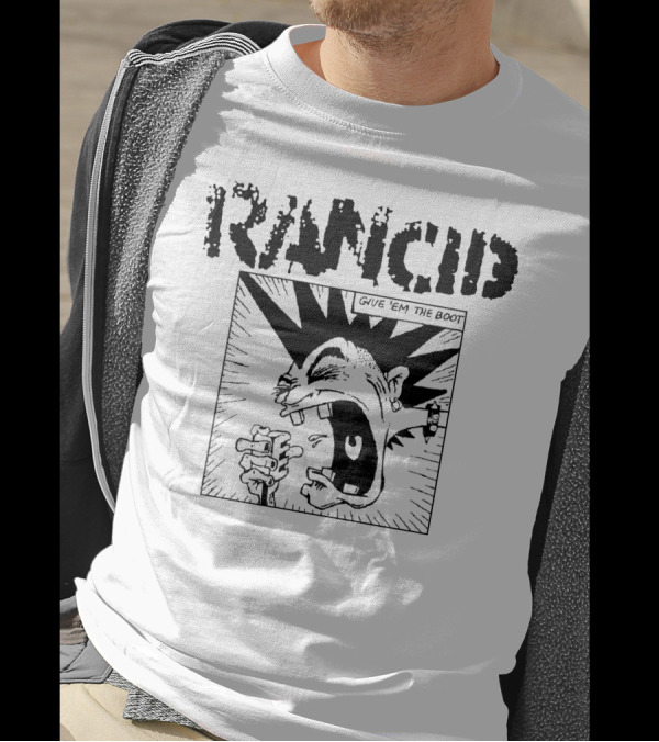 Rancid Give 'Em The Boot Punk Rock T-Shirt