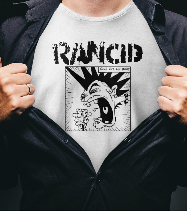 Rancid Give 'Em The Boot Punk Rock T-Shirt