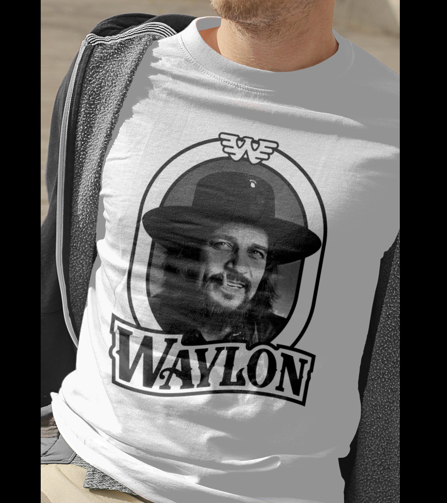Waylon Jennings Country Music Legend T-Shirt