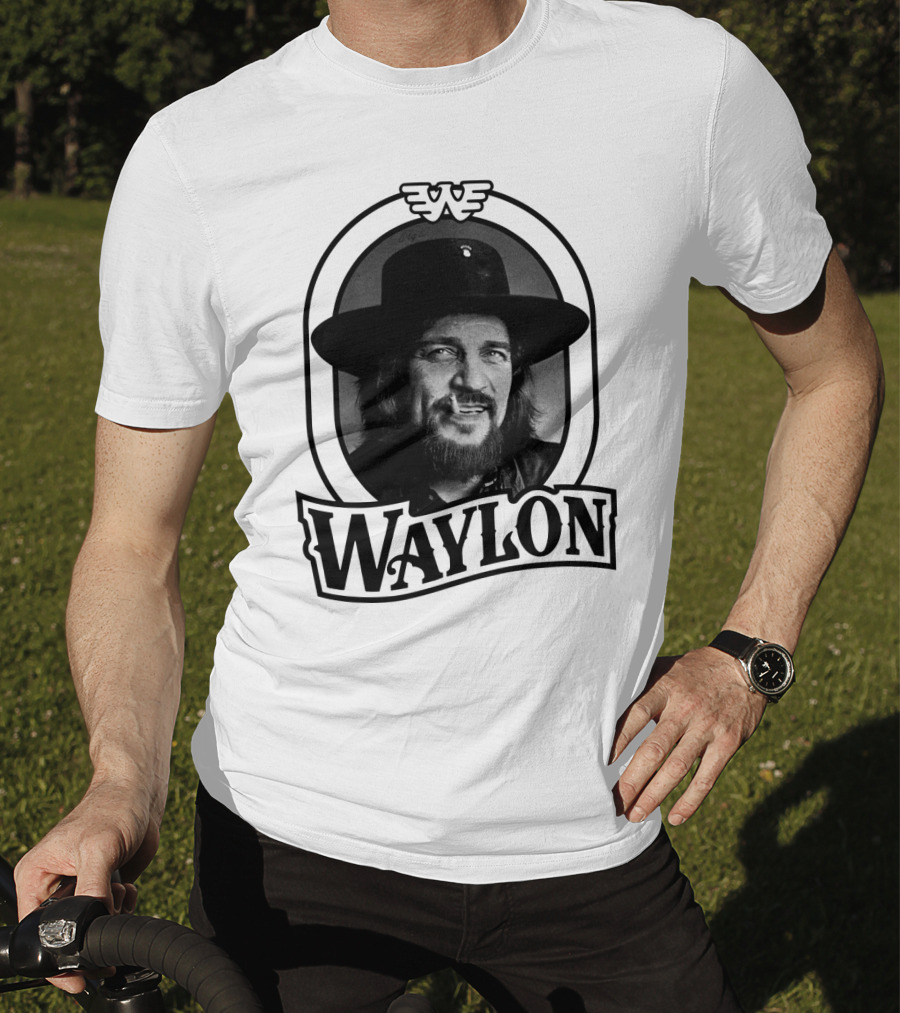 Waylon Jennings Country Music Legend T-Shirt