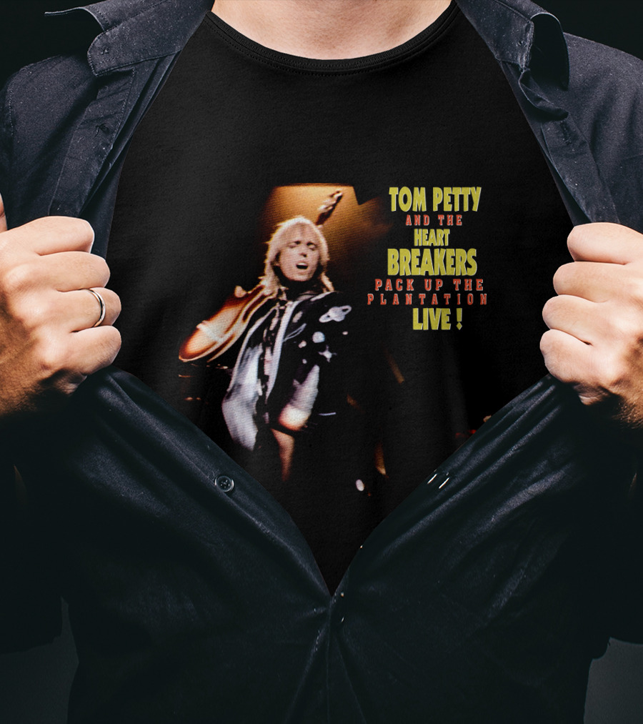 Tom Petty And The Heartbreakers Pack Up The Plantation Live T-Shirt
