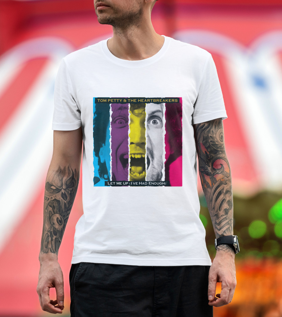 Tom Petty and The Heartbreakers Let Me Up (I've Had Enough) Album Cover T-Shirt