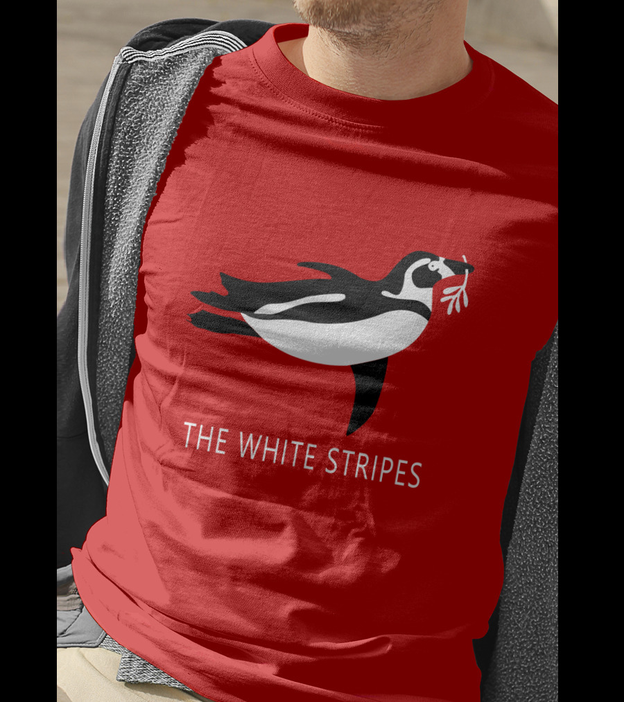 The White Stripes TWS 03 Red Penguin T-Shirt