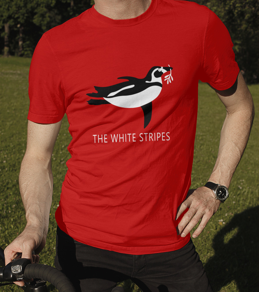 The White Stripes TWS 03 Red Penguin T-Shirt